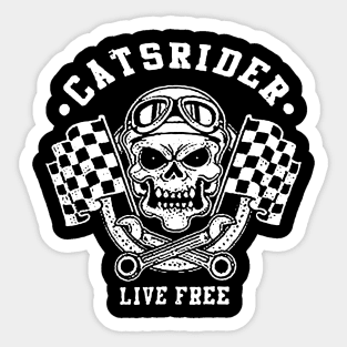 Live Free Sticker